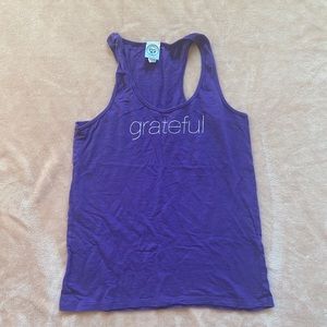 GRATEFUL 100% cotton tank